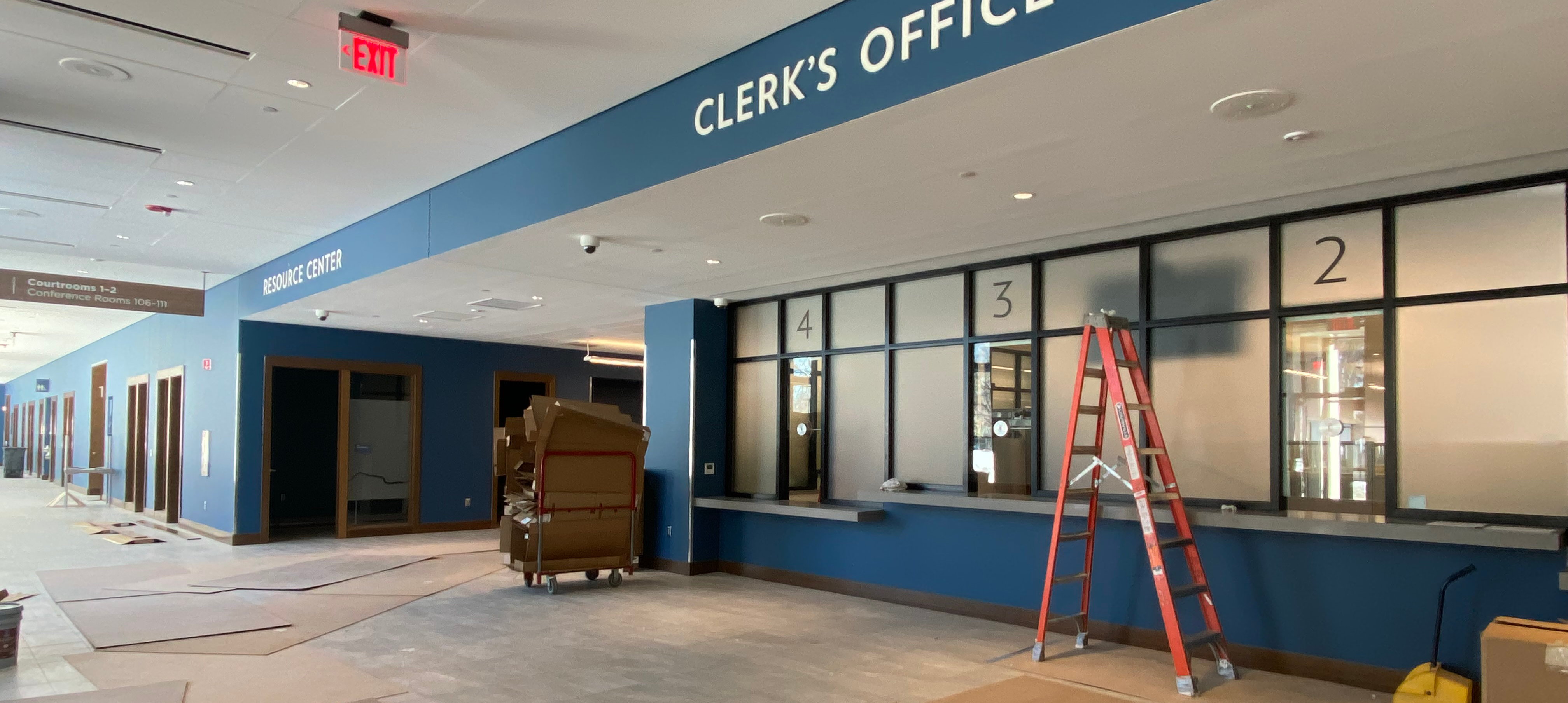 York Judicial Center Clerk Window